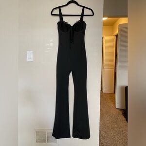 Sleek Black Jumpsuit